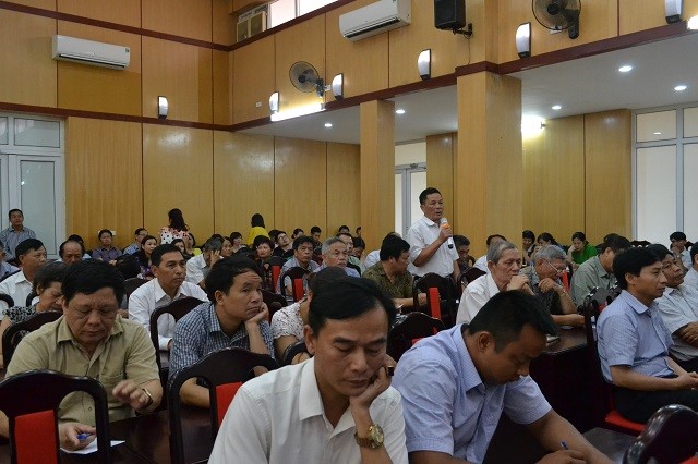 Tiếp xúc cử tri trước kỳ họp HĐND TP tại Hai Bà Trưng, Đống Đa